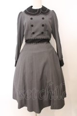 Innocent World / Flawless Ladyワンピース L グレー O-26-02-21-013-IW-OP-IG-OS