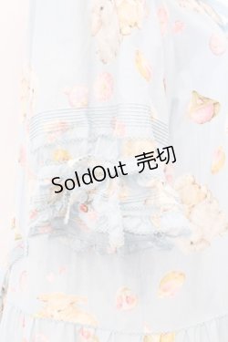 画像6: PINK HOUSE / 幸見うさぎプリントフリルワンピース  ソライロ O-26-02-21-016-LO-OP-OW-OS