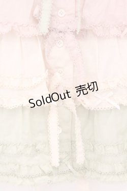 画像3: PINK HOUSE / 配色フリルブラウス  ピンク×ハッカ O-26-02-21-018-LO-BL-OW-OS