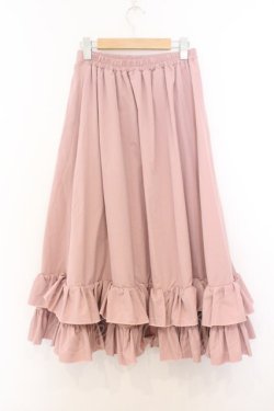 画像2: FLC / 皆方由衣コラボ/ティアードスカート M ピンク O-26-02-21-020-LO-SK-OW-OS