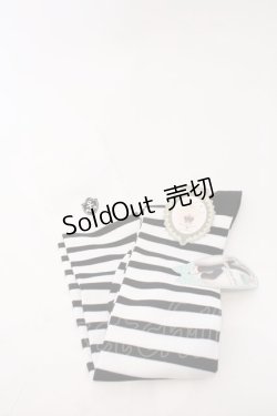 画像1: LOLITAその他 / ソックス  クロ×シロ O-26-02-22-024-LO-ZA-OW-OS