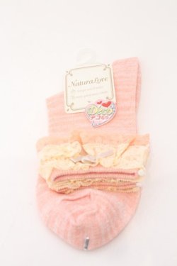 画像1: LOLITAその他 / ソックス  ピンク O-26-02-22-029-LO-ZA-OW-OS