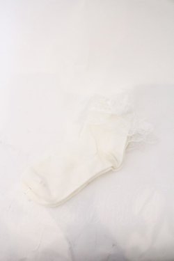 画像1: LOLITAその他 / ソックス  シロ O-26-02-22-038-LO-ZA-OW-OS