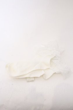 画像1: LOLITAその他 / ソックス  シロ O-26-02-22-044-LO-ZA-OW-OS