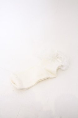 画像1: LOLITAその他 / ソックス  シロ O-26-02-22-049-LO-ZA-OW-OS