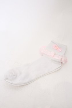 画像1: LOLITAその他 / ソックス  シロ O-26-02-22-051-LO-ZA-OW-OS