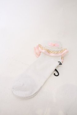画像1: LOLITAその他 / ソックス  シロ O-26-02-22-053-LO-ZA-OW-OS