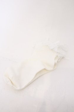 画像1: LOLITAその他 / ソックス  シロ O-26-02-22-057-LO-ZA-OW-OS