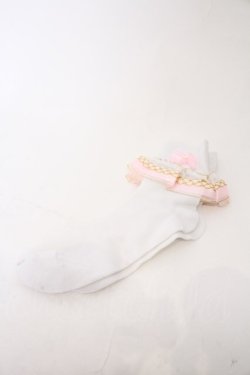 画像1: LOLITAその他 / ソックス  シロ O-26-02-22-064-LO-ZA-OW-OS
