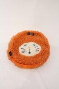 Franche Lippee / ライオンフェイスポーチ  オレンジ O-26-02-22-068-LO-ZA-IG-OS