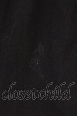 画像2: h.NAOTO / コットンロングスカート  ブラック O-26-02-23-028-HN-SK-OW-OS