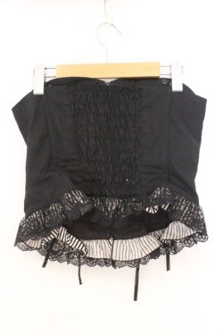 画像3: PEACE NOW / ホルターリボン付きストライプビスチェ M ブラック O-26-02-23-029-PU-TO-OW-OS