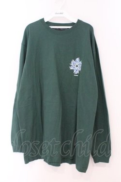 画像1: ALTER VENOMV / バックプリントBIGカットソー  グリーン O-26-02-23-033-PU-TO-YM-OS