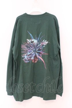 画像2: ALTER VENOMV / バックプリントBIGカットソー  グリーン O-26-02-23-033-PU-TO-YM-OS