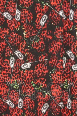 画像2: ALTER VENOMV / チェリーセーフティーピンタンクトップ M レッドｘブラック O-26-02-23-037-PU-TO-YM-OS