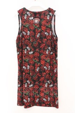 画像3: ALTER VENOMV / チェリーセーフティーピンタンクトップ M レッドｘブラック O-26-02-23-037-PU-TO-YM-OS