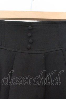 画像2: evelyn / ミディアムダブルフレアスカート F クロ O-26-02-23-047-LO-SK-OW-OS