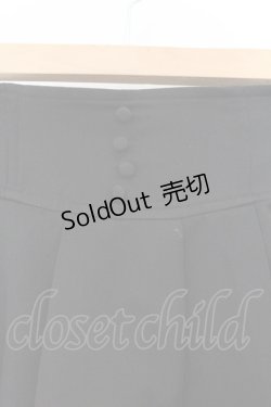 画像2: evelyn / ミディアムダブルフレアスカート F クロ O-26-02-23-047-LO-SK-OW-OS