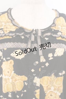 画像2: PINK HOUSE / テディワンピース【お直しあり】  クロ O-26-02-23-004-LO-OP-IG-OS