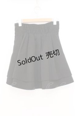 画像3: evelyn / ミディアムダブルフレアスカート F クロ O-26-02-23-047-LO-SK-OW-OS