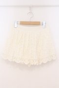 LIZ LISA / カットワークレーススカパン  アイボリー O-26-02-23-051-LO-SK-OW-OS