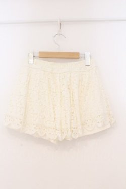 画像3: LIZ LISA / カットワークレーススカパン  アイボリー O-26-02-23-051-LO-SK-OW-OS