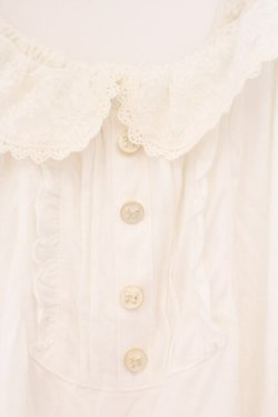 画像2: Lizmelo / レース襟トップス L シロ O-26-02-23-052-LO-TO-OW-OS