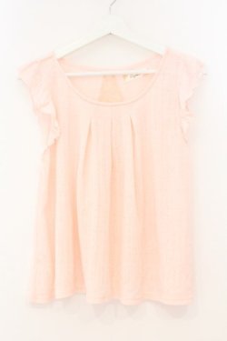 画像1: Lizmelo / バック切り替えノースリーブトップス M ピンク O-26-02-23-055-LO-TO-OW-OS