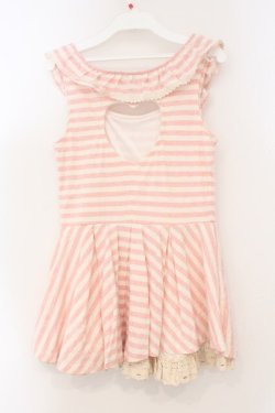 画像4: LIZ LISA / バックハートくりぬきタンク  ピンク O-26-02-23-058-LO-TO-OW-OS