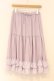 画像1: axes femme kawaii / ミディフリルペチスカート M ラベンダー O-26-02-23-060-AX-SK-YM-OS (1)