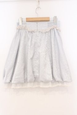 画像3: Secret Honey / サテンジャガードスカート  サックス O-26-02-23-066-CA-SK-OW-OS