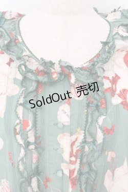 画像2: PINK HOUSE / ツインラビットワンピース【お直しあり】  グリーン O-26-02-23-005-LO-OP-IG-OS