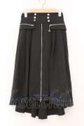 axes femme / ジップ×フィッシュテールスカート F クロ O-26-02-23-067-AX-SK-OW-OS