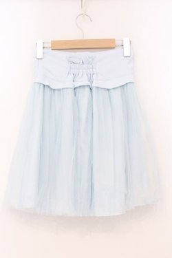 画像3: Secret Honey / レースアップチュールスカート  サックス O-26-02-23-069-CA-SK-OW-OS