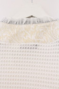 画像5: Qutie Frash / 蜘蛛メッシュショートカーディガン  ホワイト O-26-02-23-073-QU-TO-OW-OS