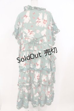 画像5: PINK HOUSE / ツインラビットワンピース【お直しあり】  グリーン O-26-02-23-005-LO-OP-IG-OS