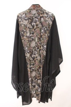 画像5: Qutie Frash / チャイナ着物ロングカーデ  ブラウン O-26-02-23-074-QU-JA-OW-OS