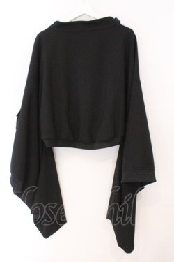 画像5: Qutie Frash / ミリタリー着物ブルゾン  ブラック O-26-02-23-075-QU-JA-OW-OS