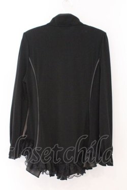 画像4: Qutie Frash / チャイナパフカットソー  ブラック O-26-02-23-076-QU-TO-OW-OS