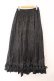 画像1: Qutie Frash / 2025プレミアムセット【華龍】ロングスカート（パニエ入り）  ブラック O-26-02-23-081-QU-SK-OW-OS (1)