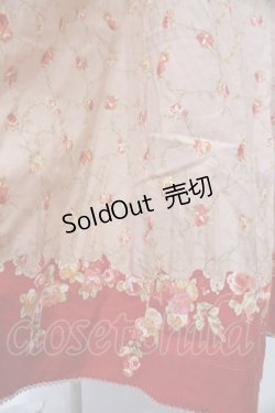 画像3: WONDERFUL WORLD / ローズ格子柄ワンピース【改造品】  ピンク O-26-02-23-001-LO-OP-IG-OS