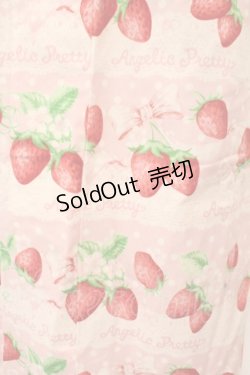 画像3: Angelic Pretty / いちごミルフィーユ浴衣  ピンク O-26-02-23-006-AP-OP-OW-OS