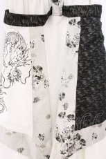 画像5: Qutie Frash / ラップ付きサルエルパンツ  ホワイト O-26-02-23-082-QU-PA-OW-OS (5)