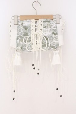 画像4: Qutie Frash / 太鼓帯コルセット  ホワイト O-26-02-23-086-QU-TO-OW-OS