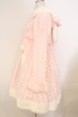 画像4: BABY,THE STARS SHINE BRIGHT / プードルファーのうさみみワンピースコート(2008)  ピンク×シロ O-26-02-23-015-BA-CO-IG-OS