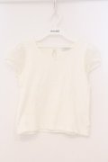 MILK / ビーナスパールTee  シロ O-26-02-23-019-ML-TO-OW-OS