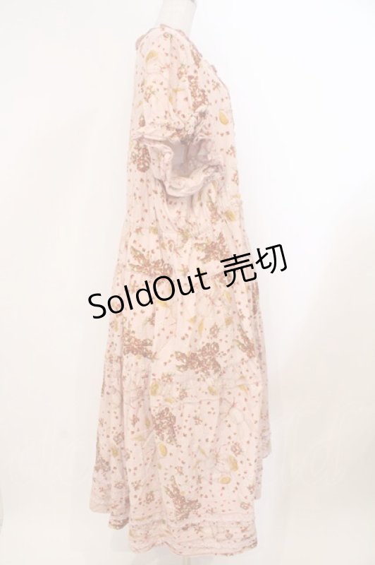 画像4: PINK HOUSE / ギンガムうさぎプリントワンピース【お直しあり】  ピンク O-26-02-23-002-LO-OP-IG-OS (4)