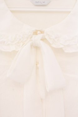 画像2: MILK / ミシェルブラウス  シロ O-26-02-23-022-ML-BL-OW-OS