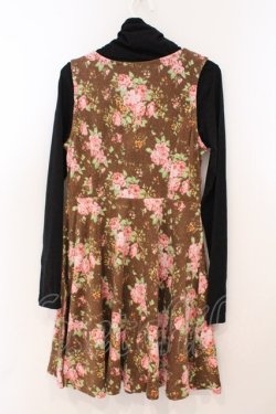 画像3: LODISPOTTO / ローズノースリーブチュニック カットソーセット 2 ブラウン O-26-02-24-032-LO-TO-IG-OS