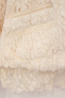 画像2: axes femme / フェイクファーボレロ  アイボリー O-26-02-24-040-AX-JA-IG-OS